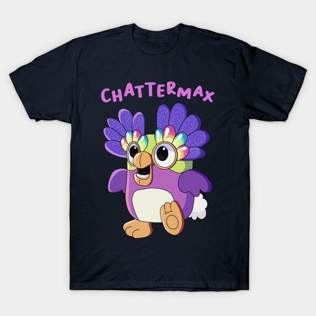 Chattering Owl T-Shirt by Pandadattarry